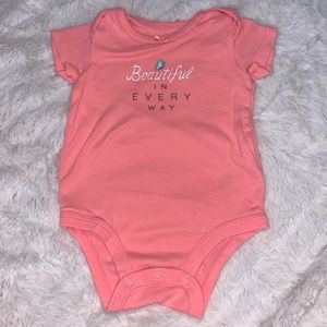 Carter’s onesie (3 for $10)